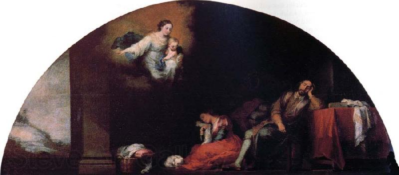 Bartolome Esteban Murillo Patrician Fohn Reveals His Dream to Pope Liberius France oil painting art